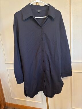 COS Polo Dress Golf Button Up - Navy MSRP $215